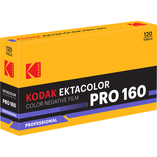 Kodak Ektacolor Pro 160 Color Negative Film 120