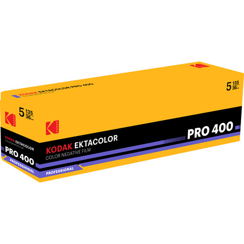 Kodak Ektacolor Pro 400 35mm 5 pack