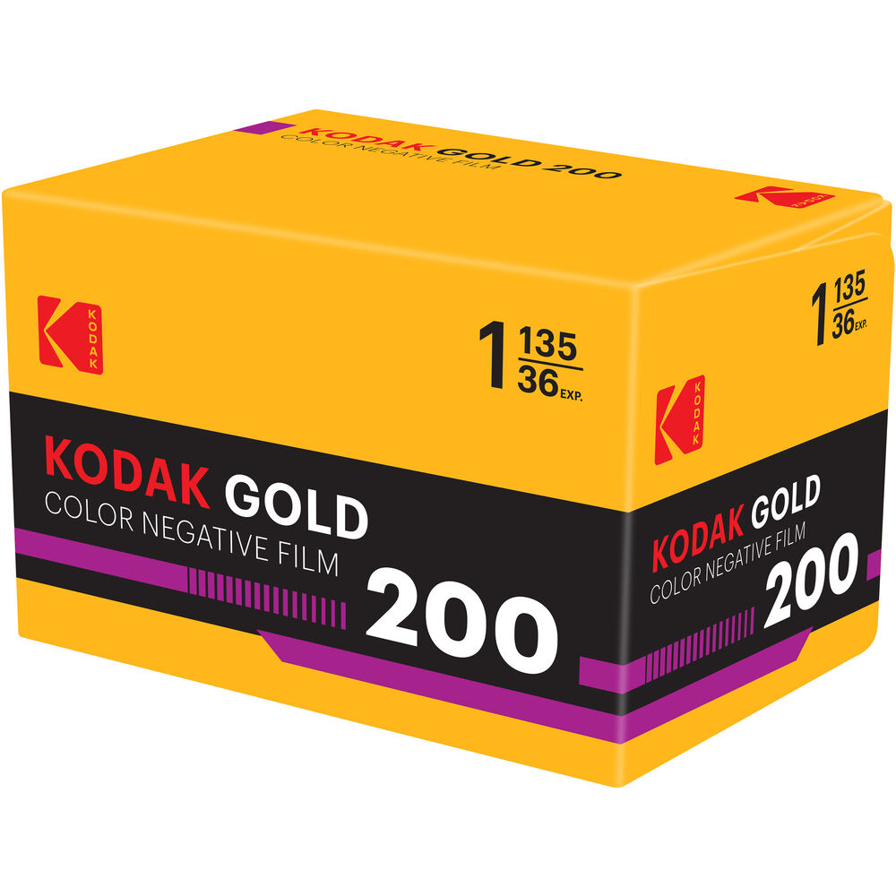Kodak eastman Gold 200 color negative film 35mm