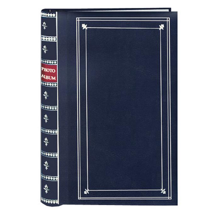 Pioneer 4 x 6 In. Bi-Directional Memo Photo Album (300 Photos) - Navy Blue